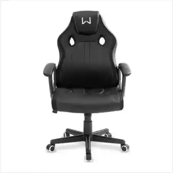 Éxito Silla gamer warrior ga201 negra oferta
