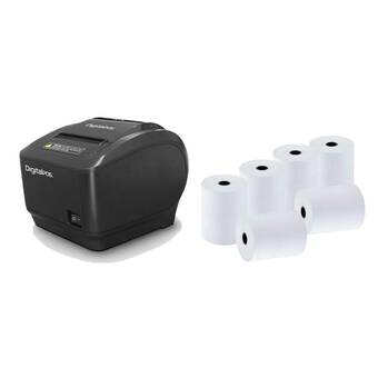 Falabella Combo impresora térmica dig-k200l + 6 rollos oferta