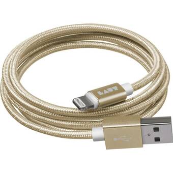 Falabella Cable lightning en nylon de 1.2 metros laut dorado oferta
