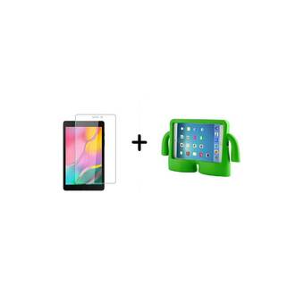 Falabella Funda + vidrio tablet para samsung tab a8 t290 verde oferta