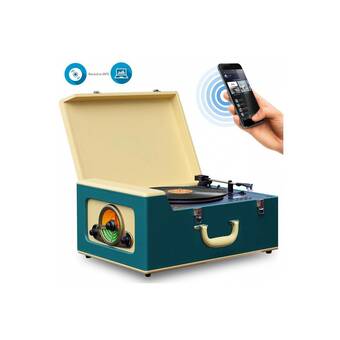 Falabella Sistema de placa giratoria bluetooth de estilo oferta