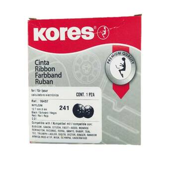 Falabella Cinta ribbon kores 241 bicolor nylon negra - roja oferta