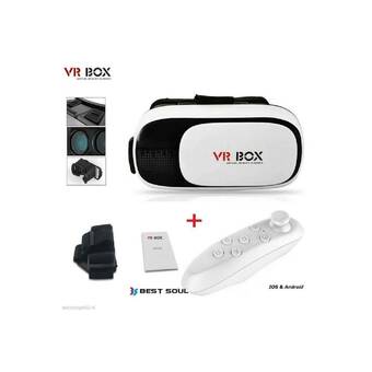 Falabella Gafas realidad virtual smartphone 3d vr box + cont oferta