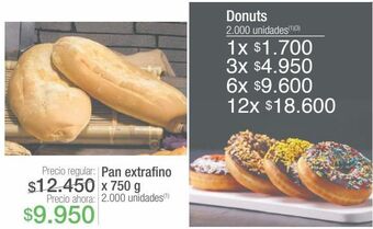 Jumbo Pan extrafino x 750g oferta