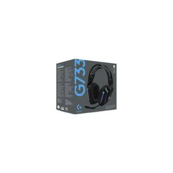 Falabella Audífonos logitech g733 inalambrica rgb - negro oferta