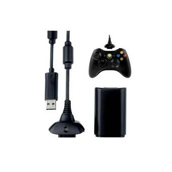 Falabella Kit carga y juega xbox 360 bateria recargable negr oferta