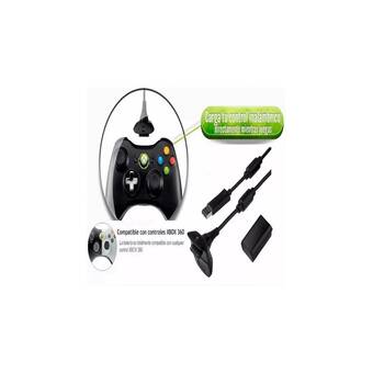Falabella Kit de carga y juega para xbox juega sin parar + 4 oferta