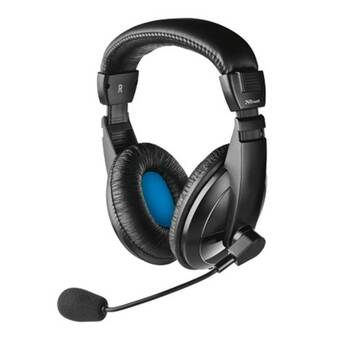 Falabella Audífonos trust quasar, micrófono plegable oferta