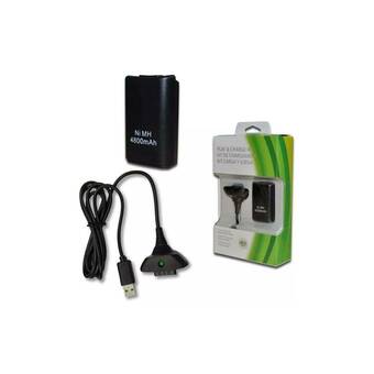 Falabella Xbox 360 Kit Carga Y Juega + 4800 Ni-Mh Cargador oferta