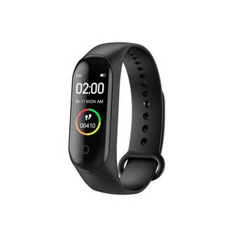 Falabella Reloj Monitor Inteligente Recorda Salud M4 Negro oferta