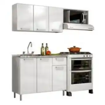 Falabella Cocina integral 1.65 m blanco 104 oferta