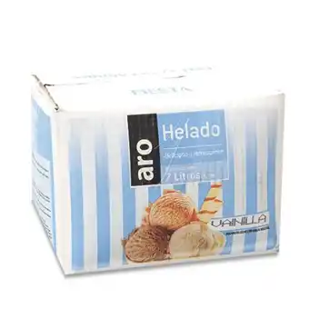 Makro Helado aro vainilla caja 7l oferta
