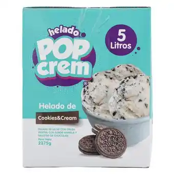Makro Pop crem helado cookies & cream 5l oferta