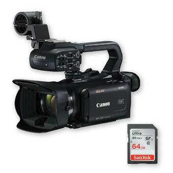 Falabella Canon xa40 videocámara uhd 4k + memoria de 64gb oferta