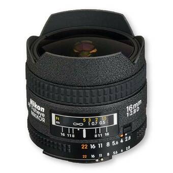 Falabella Nikon 16mm f/2.8d af ojo de pez oferta