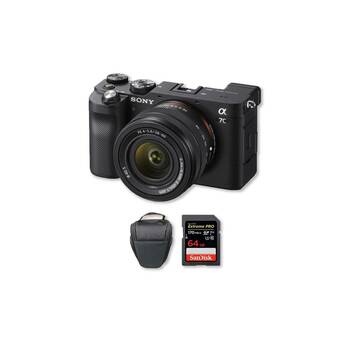 Falabella Sony a7c 4k con lente 28-60mm + memoria + bolso oferta
