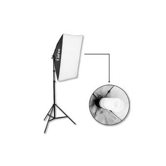 Falabella Kit luz kshioe: socket + trípode + softbox 70×50cm oferta