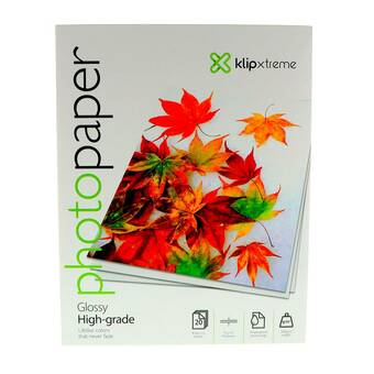 Falabella Papel Fotografico Klipxtreme 20 hojas 21.6 x 27.9 cm oferta