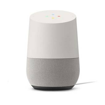Falabella Google home asistente de voz blanco oferta