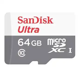 Falabella Memoria sandisk micro sd+adapt 64gb android 80 mbs oferta