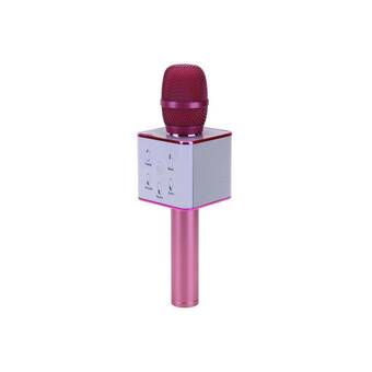 Falabella Micrófono inalambrico karaoke bluetooth q7 rosa m oferta