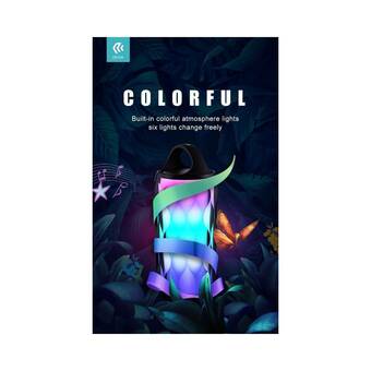 Falabella Parlante portátil bluetooth luces rainbow devia oferta