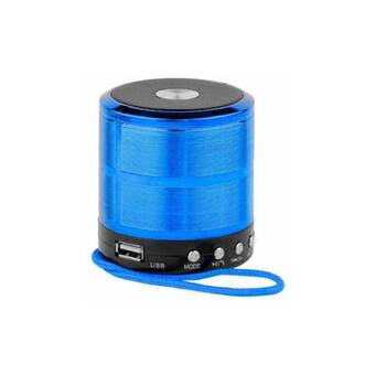Falabella Parlante bluetooth 887 compacto usb sd azul oferta