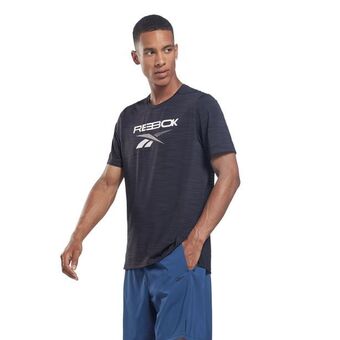 Reebok Camiseta gráfica move activchill hombre oferta
