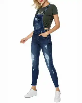 Overol en denim mom fit now paxon