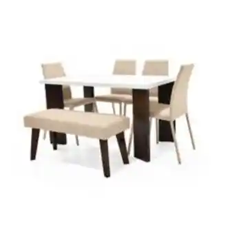 Falabella Juego de comedor bakú berna 6 puestos oferta