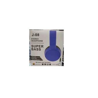 Falabella Audifonos diadema j-08 super bass azul pc-celular oferta