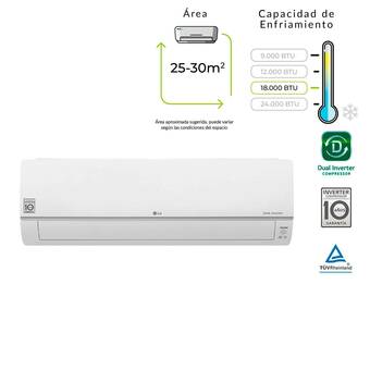 Falabella Aire acondicionado DualCool Inverter 18000 BTU 220V-VM182C7 oferta