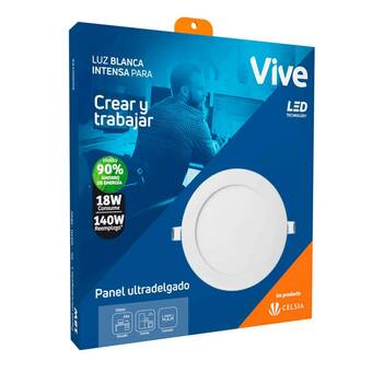 Falabella Panel incrustar Vive Led 18W luz fría oferta