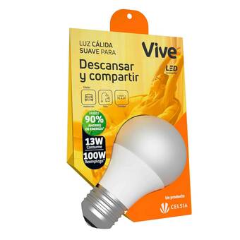 Falabella Bombillo Led Vive 13W luz cálida oferta
