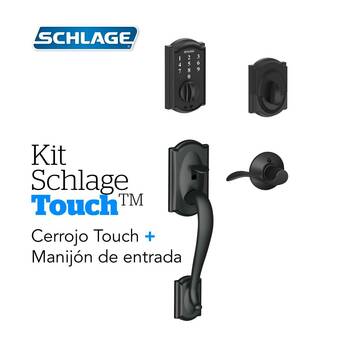 Falabella Kit Touch Camelot Negro+Manijon Derecho oferta