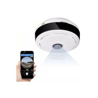 Falabella Cámara seguridad panorámica ip ojo de pez 1505 - 1 oferta