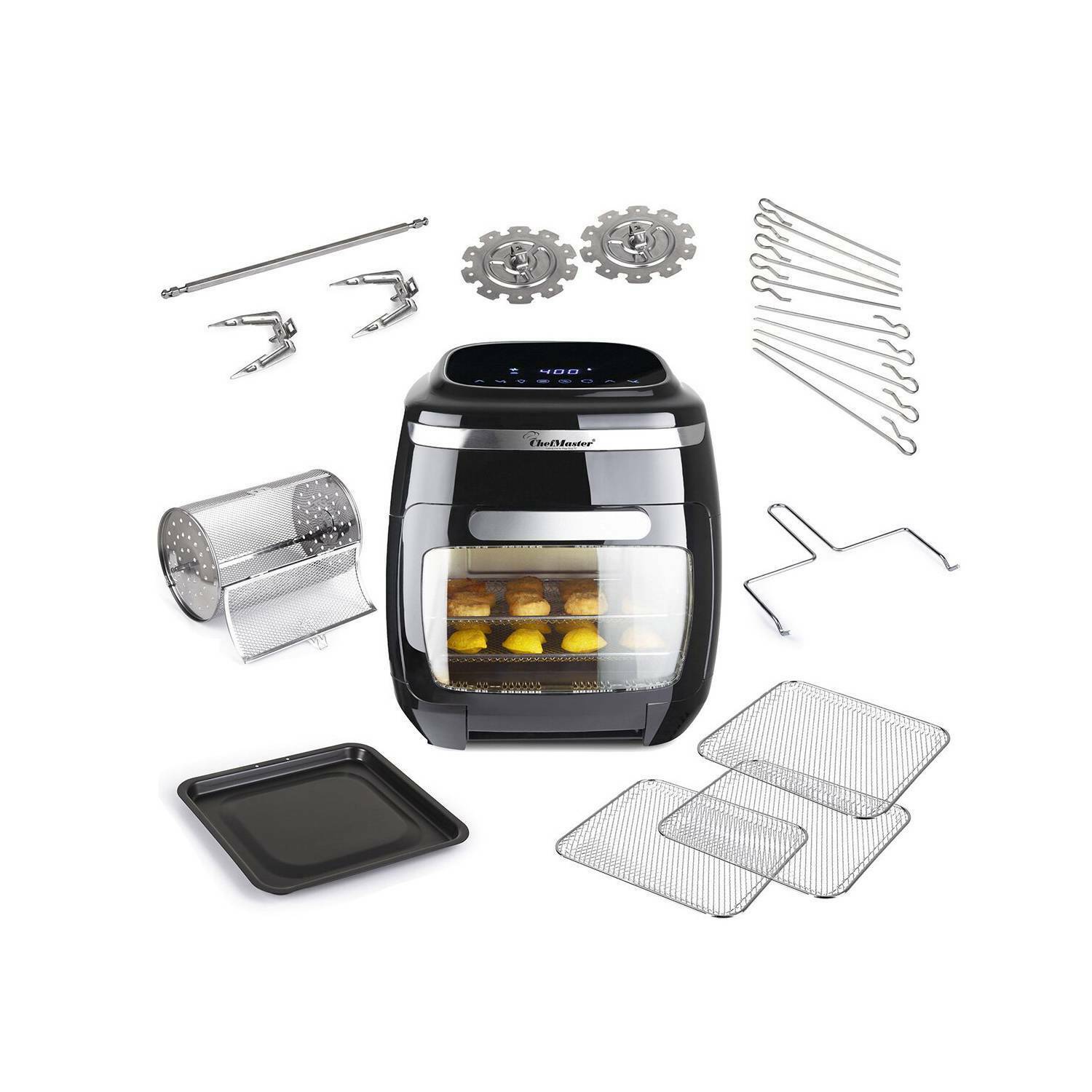 Oferta Horno y Freidora de Aire sin Aceite con accesorios en Falabella