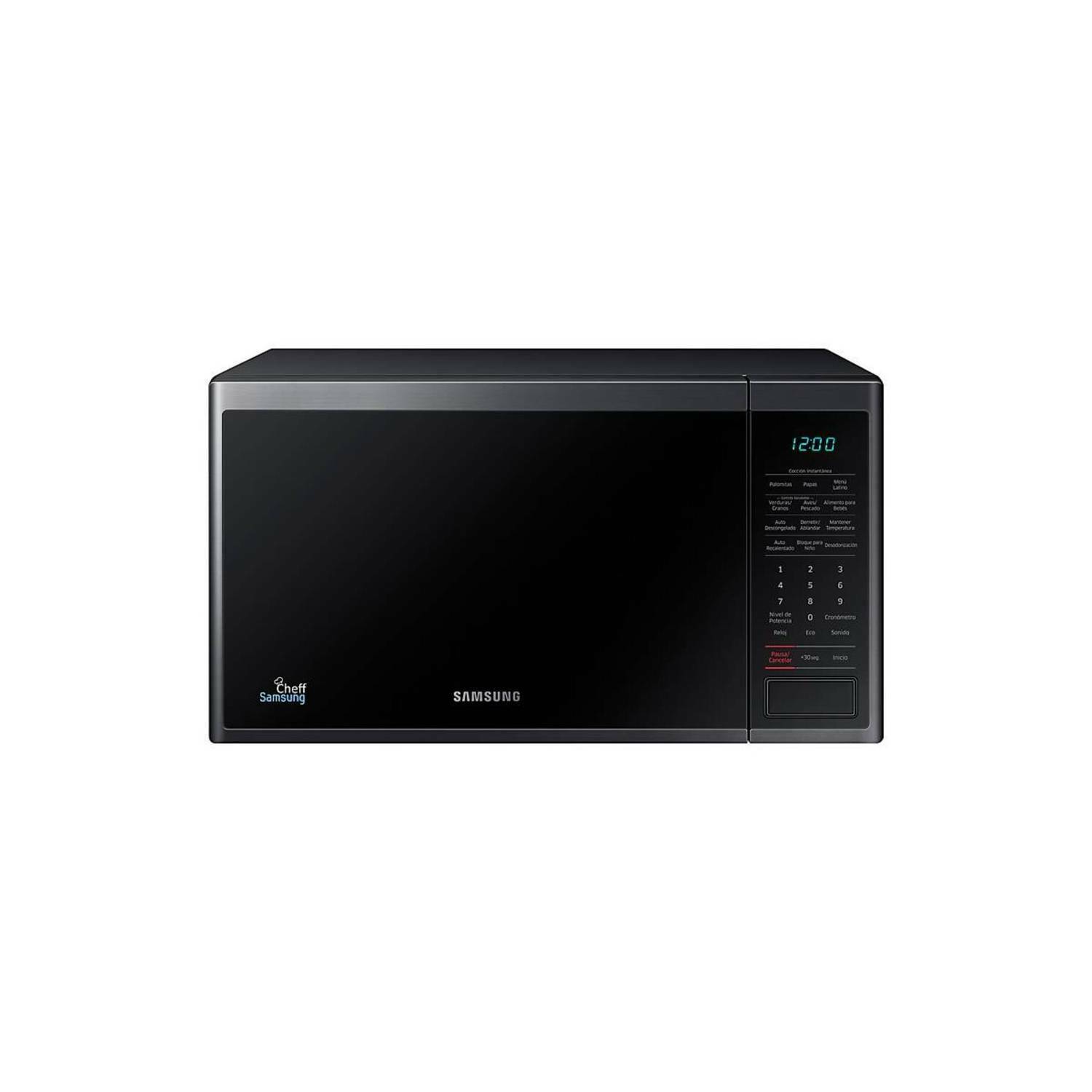 Oferta Horno microondas Samsung negro 32 lt ms32j5133ag en Falabella