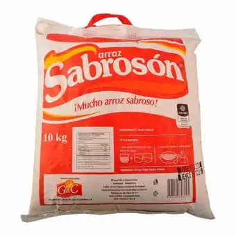 Superdroguería Olímpica Arroz sabrosón mini bulto 10 kg oferta