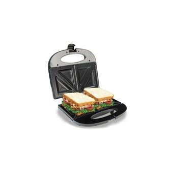 Falabella Sanduchera 2p negra platos sandwich oferta