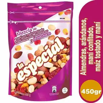 Superdroguería Olímpica Maní la especial arándanos doypack 450 g oferta