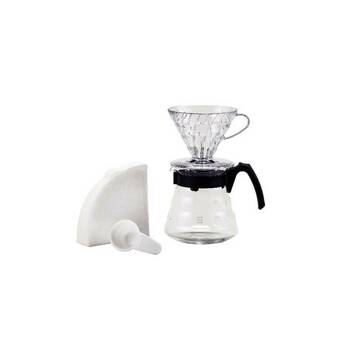 Falabella Cafetera hario cono v60 + café san alberto 2 unid oferta