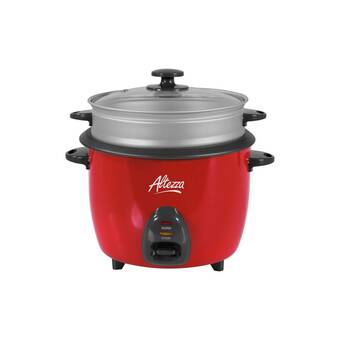 Falabella Olla arrocera altezza con vaporera cap. De 1.8 roj oferta