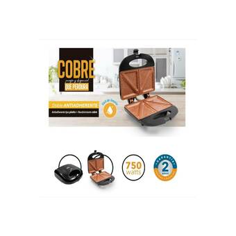 Falabella Sanduchera grill home elements cobre negra oferta