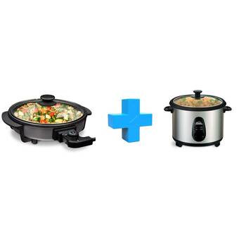 Falabella Sartén wok home elements 30cm + arrocera 1lt acero oferta