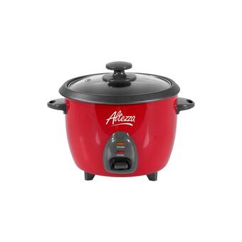 Falabella Olla arrocera altezza capacidad de 1.8 litros roja oferta