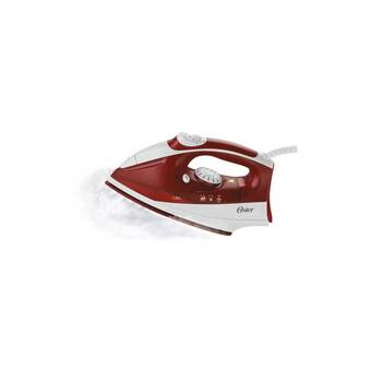 Falabella Plancha vapor oster suela cerámica roja-blanca oferta