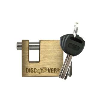 Falabella Candado rectangular bronce llave 70mm oferta