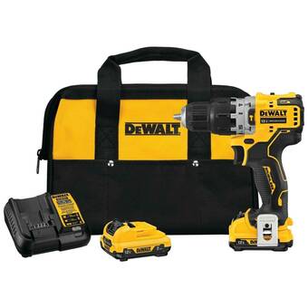 Falabella Kit taladro percutor inalám 3/8". 12v + 2 bat dewa oferta