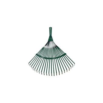 Falabella Escoba jardín metálica verde 22 uñas 16" discover oferta